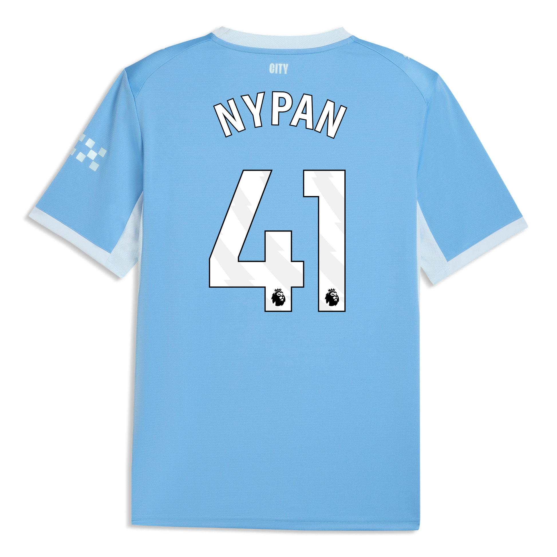Manchester City Home Jersey 2026/27 With NYPAN 41 Printing - Team Light Blue-Icy Blue