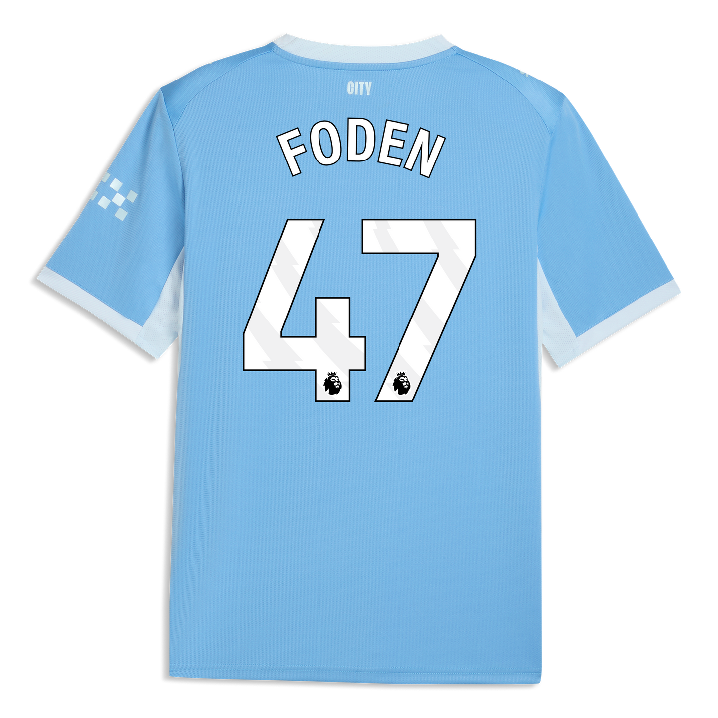 Manchester City Home Jersey 2026/27 With FODEN 47 Printing - Team Light Blue-Icy Blue