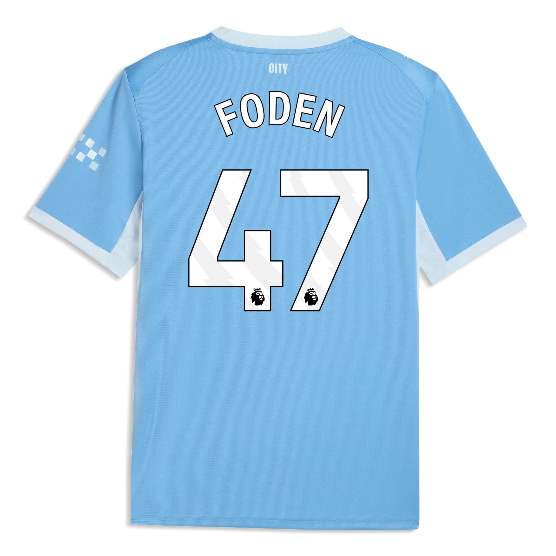 Manchester City Home Jersey 2026/27 With FODEN 47 Printing - Team Light Blue-Icy Blue