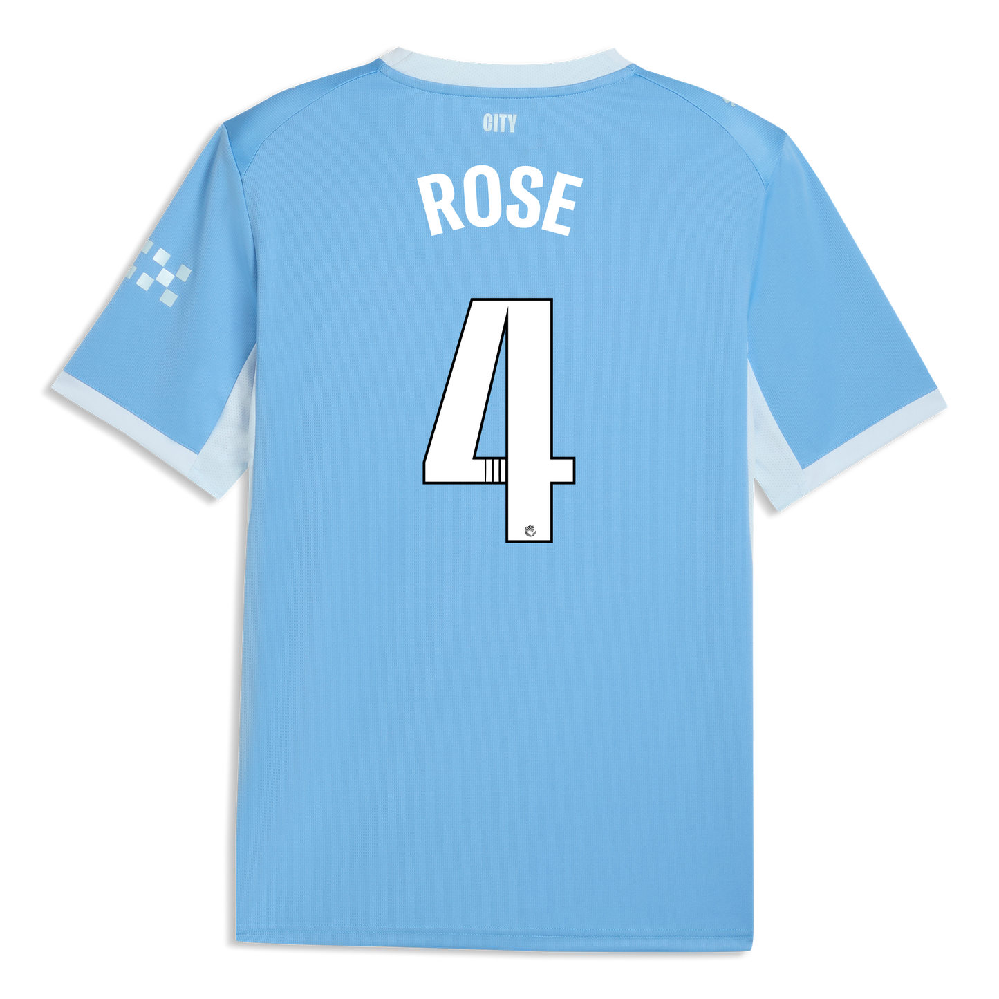 Manchester City Home Jersey 2026/27 With ROSE 4 Printing