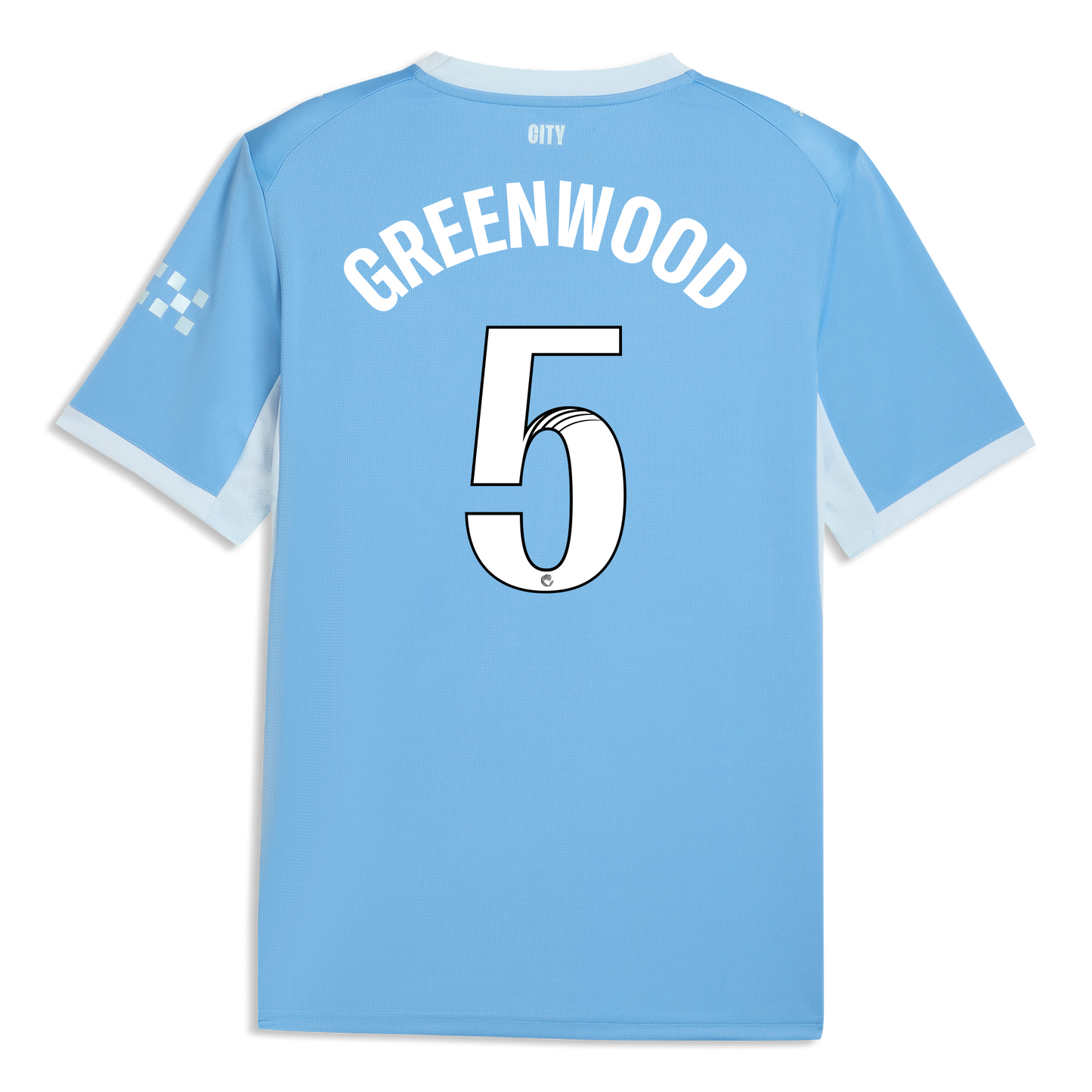 Manchester City Home Jersey 2026/27 With GREENWOOD 5 Printing
