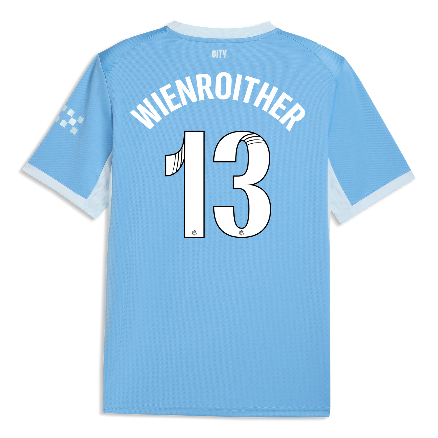 Manchester City Home Jersey 2026/27 With WIENROITHER 13 Printing