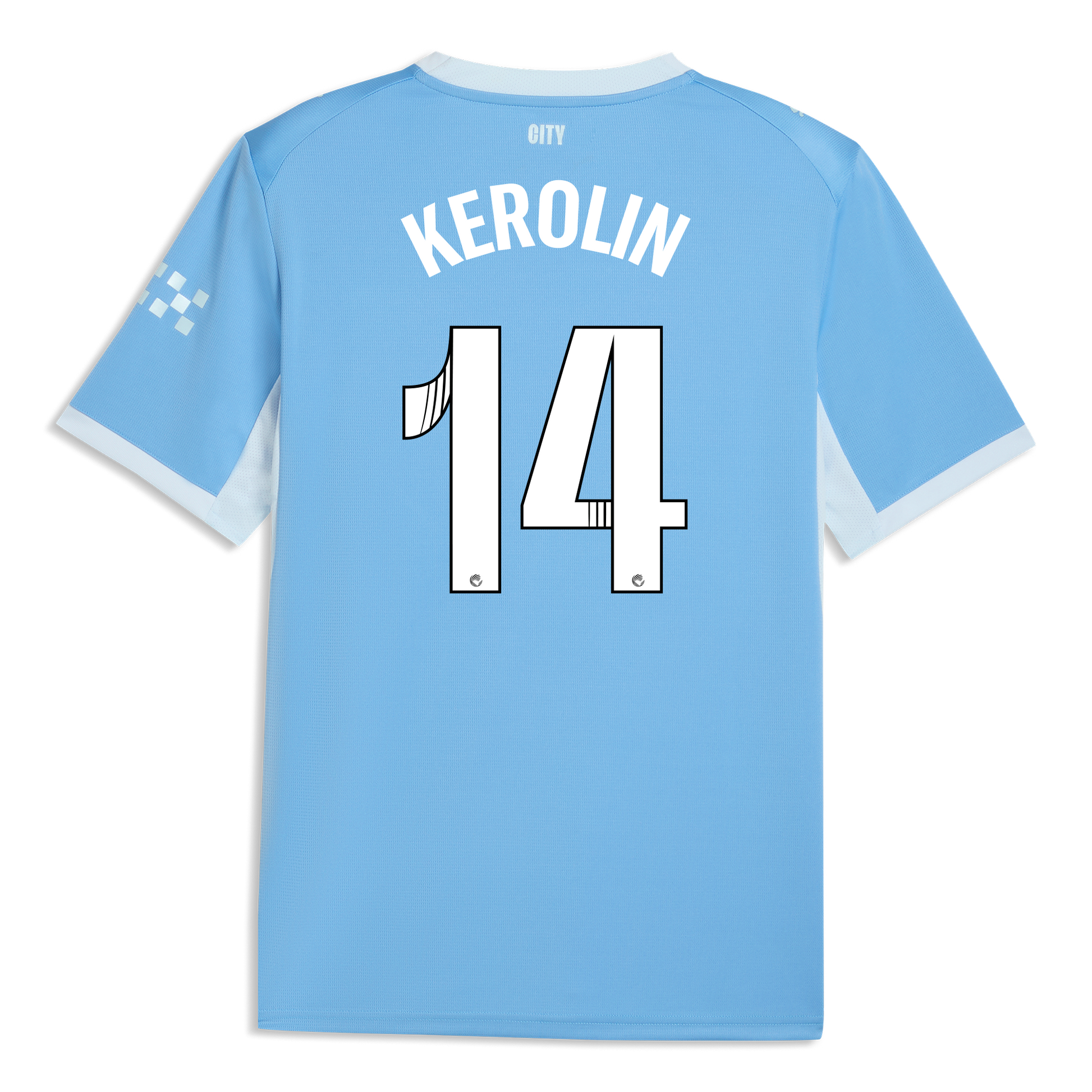 Manchester City Home Jersey 2026/27 With KEROLIN 14 Printing