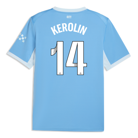 Manchester City Home Jersey 2026/27 With KEROLIN 14 Printing