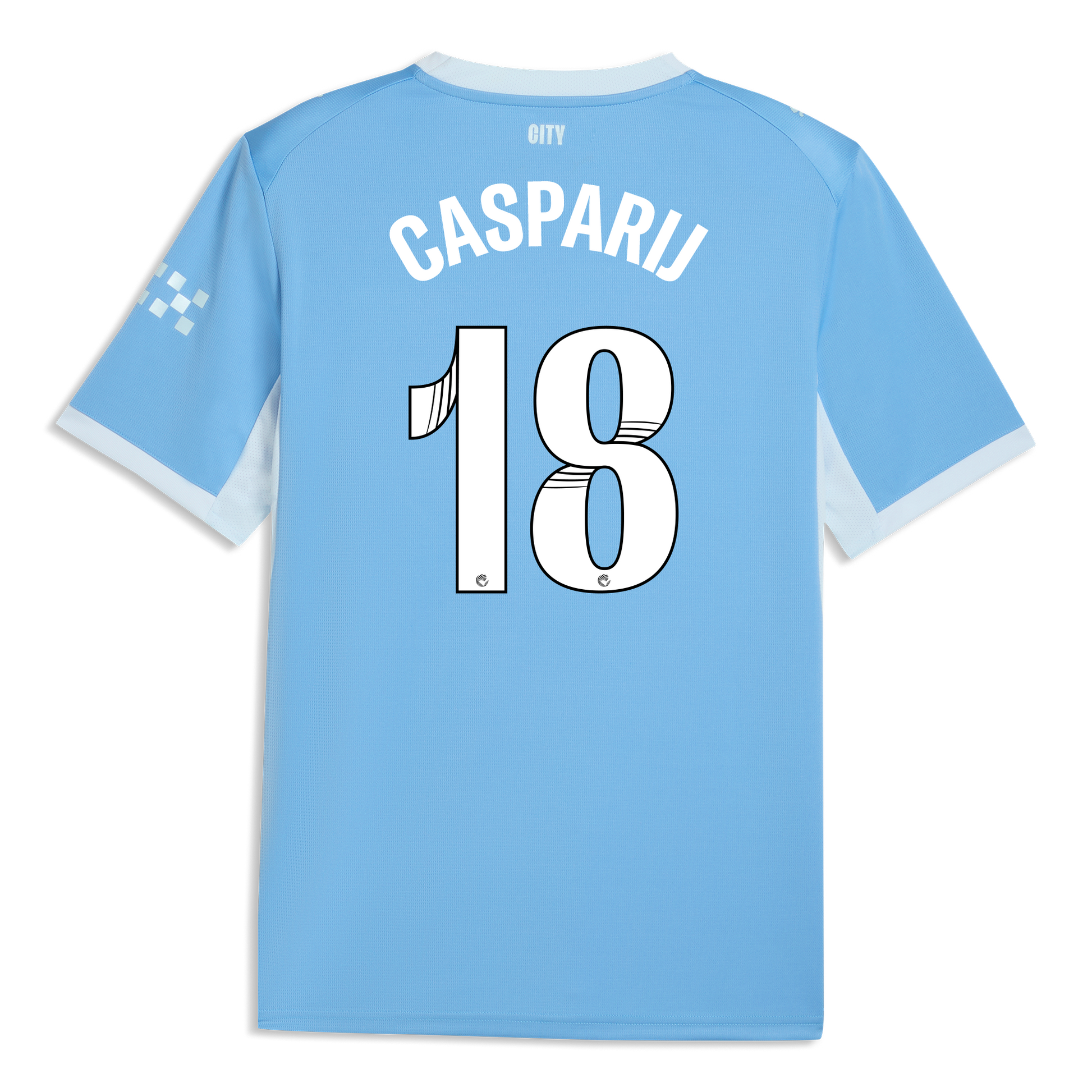 Manchester City Home Jersey 2026/27 With CASPARIJ 18 Printing