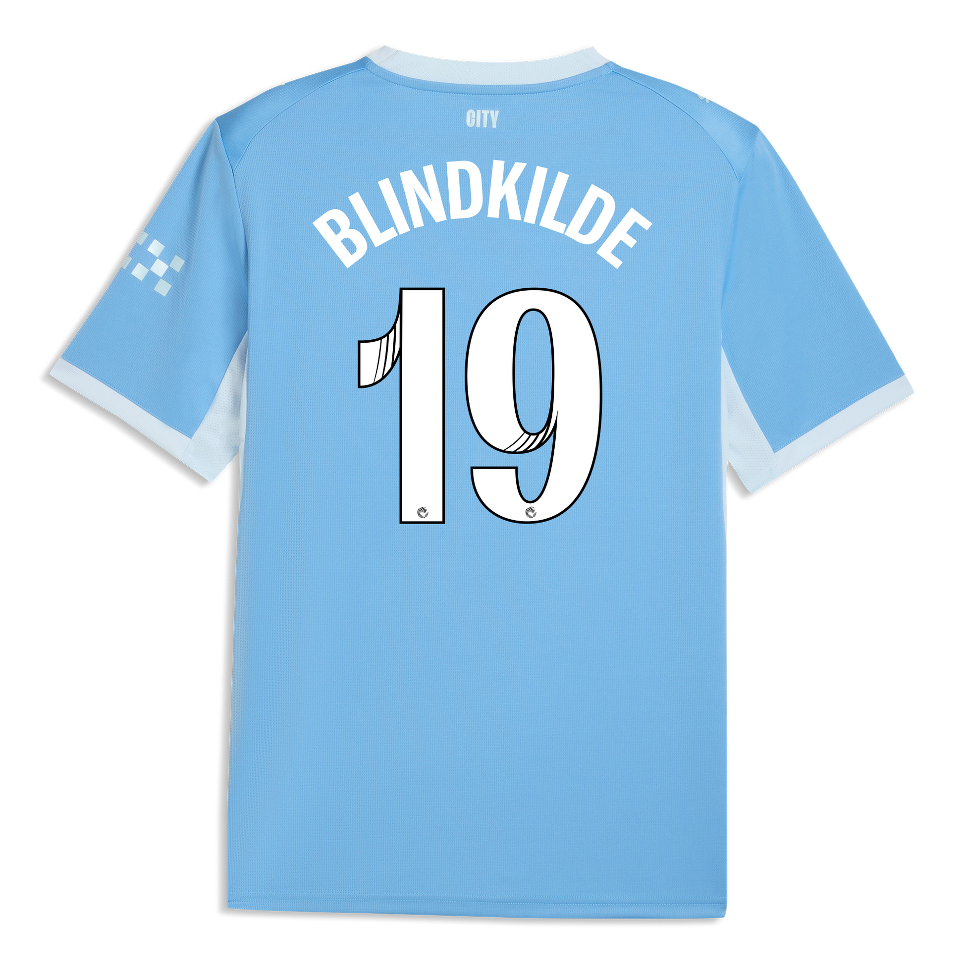 Manchester City Home Jersey 2026/27 With BLINDKILDE 19 Printing