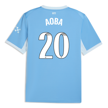 Manchester City Home Jersey 2026/27 With AOBA 20 Printing