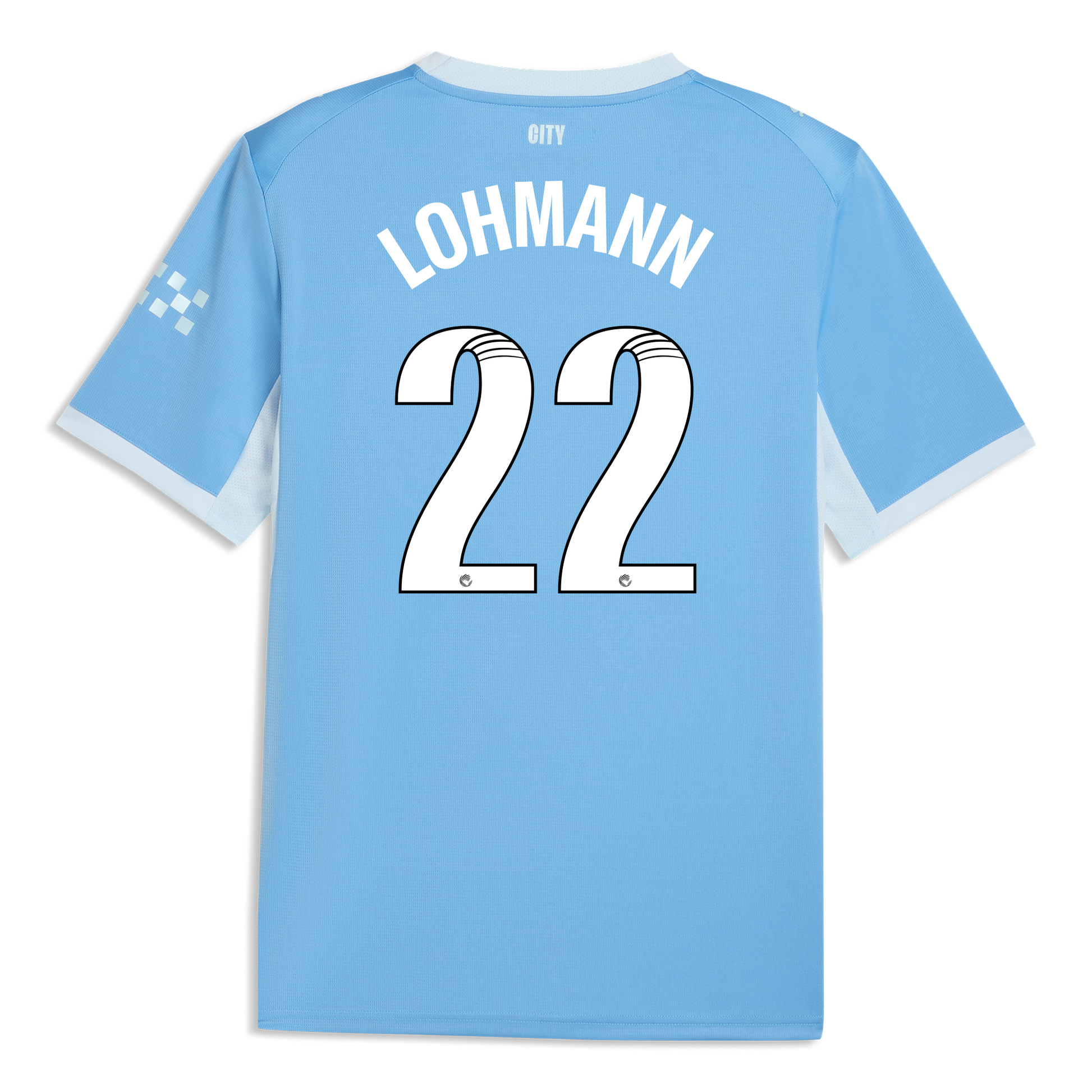 Manchester City Home Jersey 2026/27 With LOHMANN 22 Printing