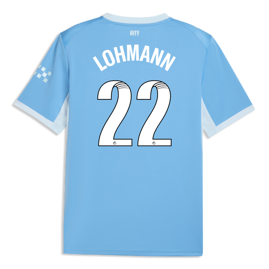 Manchester City Home Jersey 2026/27 With LOHMANN 22 Printing