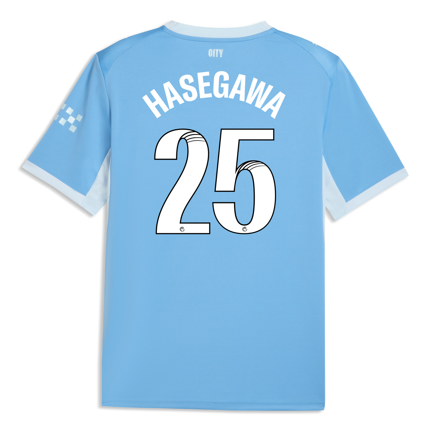 Manchester City Home Jersey 2026/27 With HASEGAWA 25 Printing