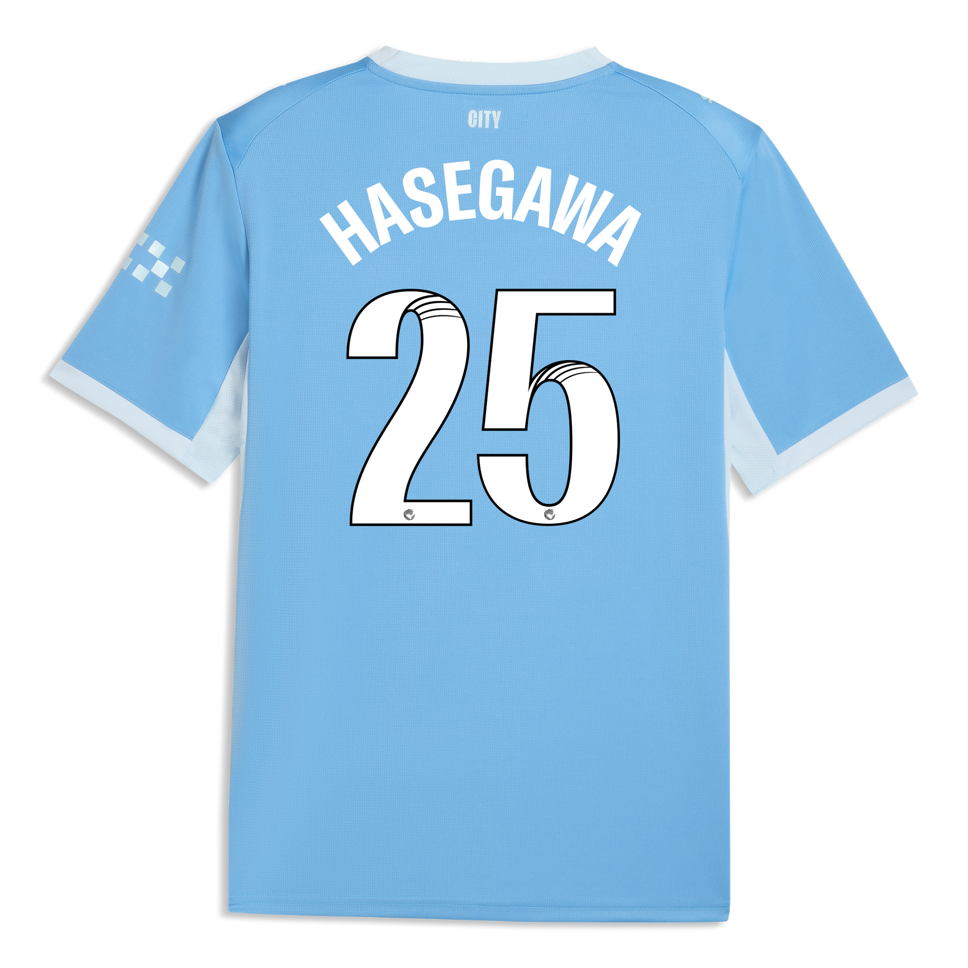 Manchester City Home Jersey 2026/27 With HASEGAWA 25 Printing