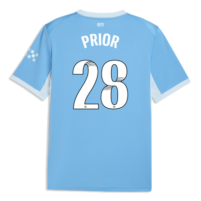 Manchester City Home Jersey 2026/27 With PRIOR 28 Printing