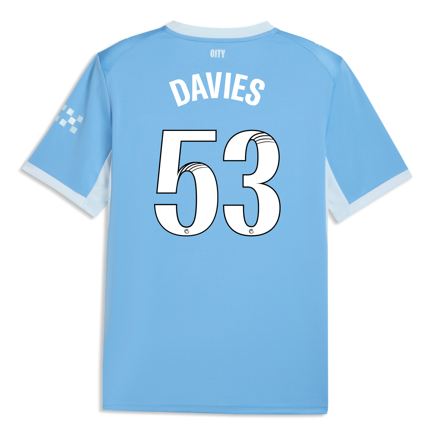 Manchester City Home Jersey 2026/27 With DAVIES 53 Printing