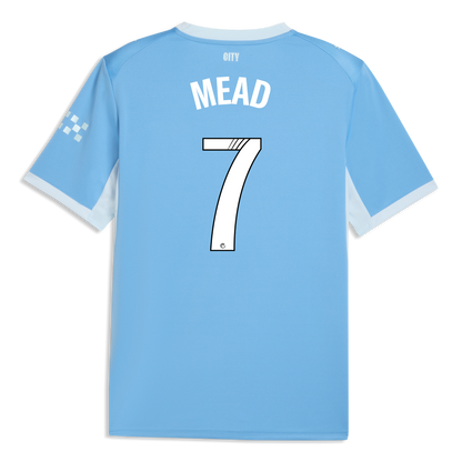 Manchester City Home Jersey 2026/27 With MEAD 7 Printing