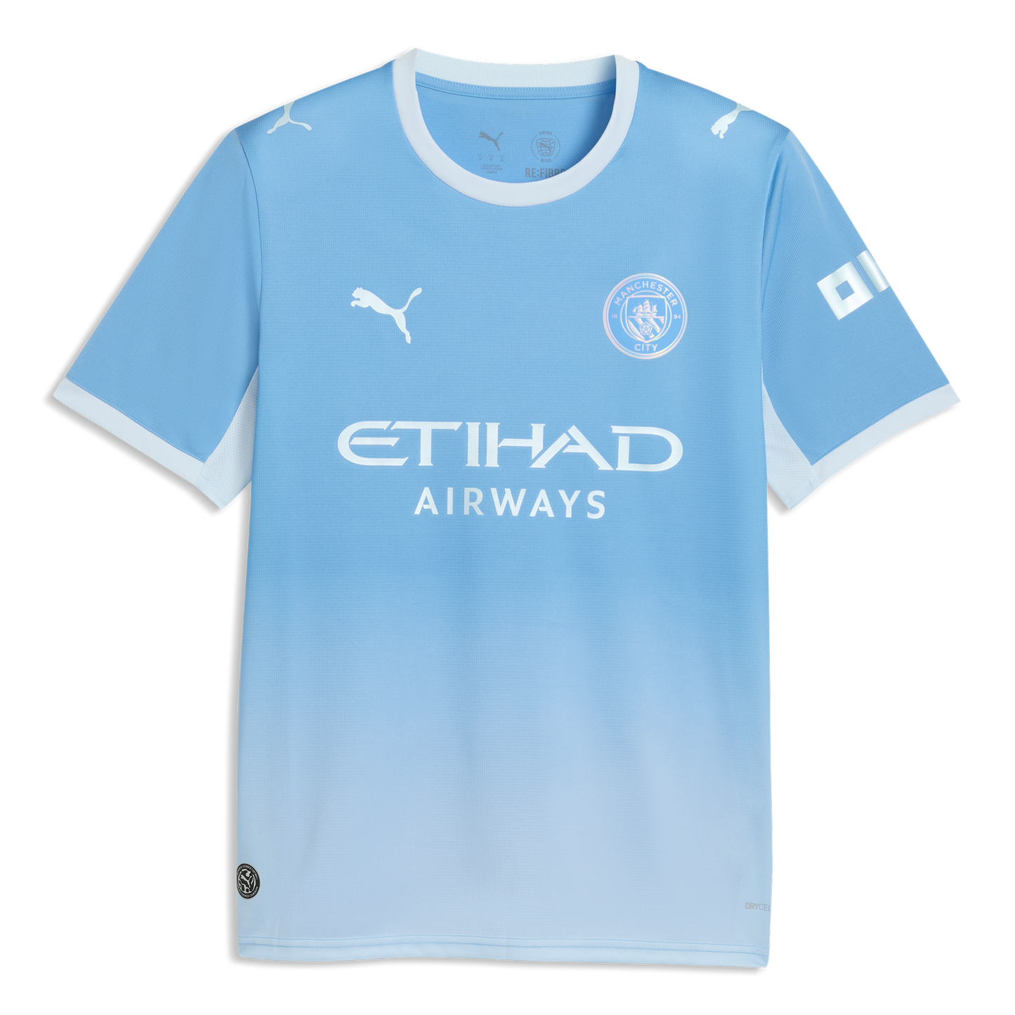 Manchester City Home Jersey 2026/27 With HAALAND 9 Printing - Team Light Blue-Icy Blue