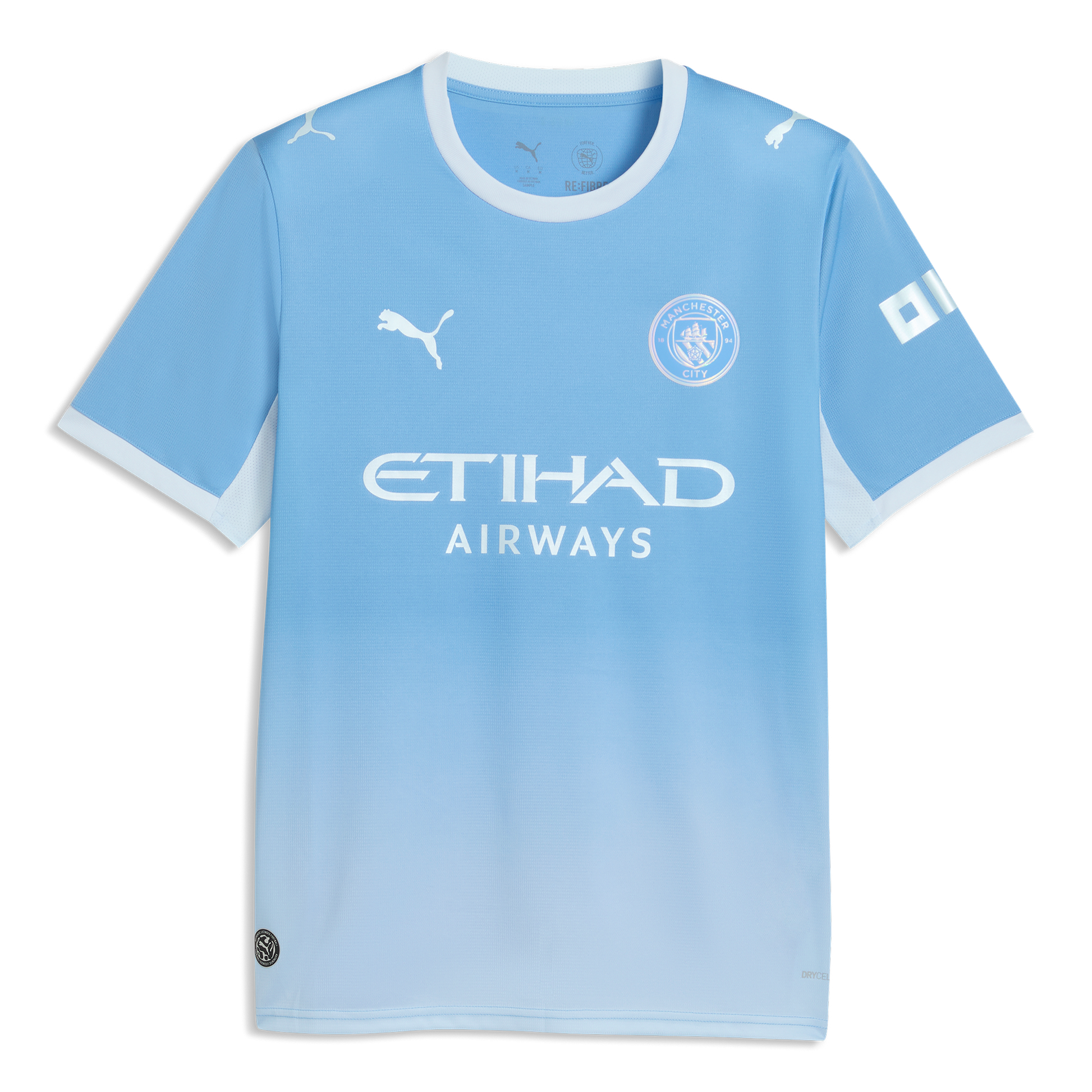 Manchester City Home Jersey 2026/27 With HAALAND 9 Printing - Team Light Blue-Icy Blue