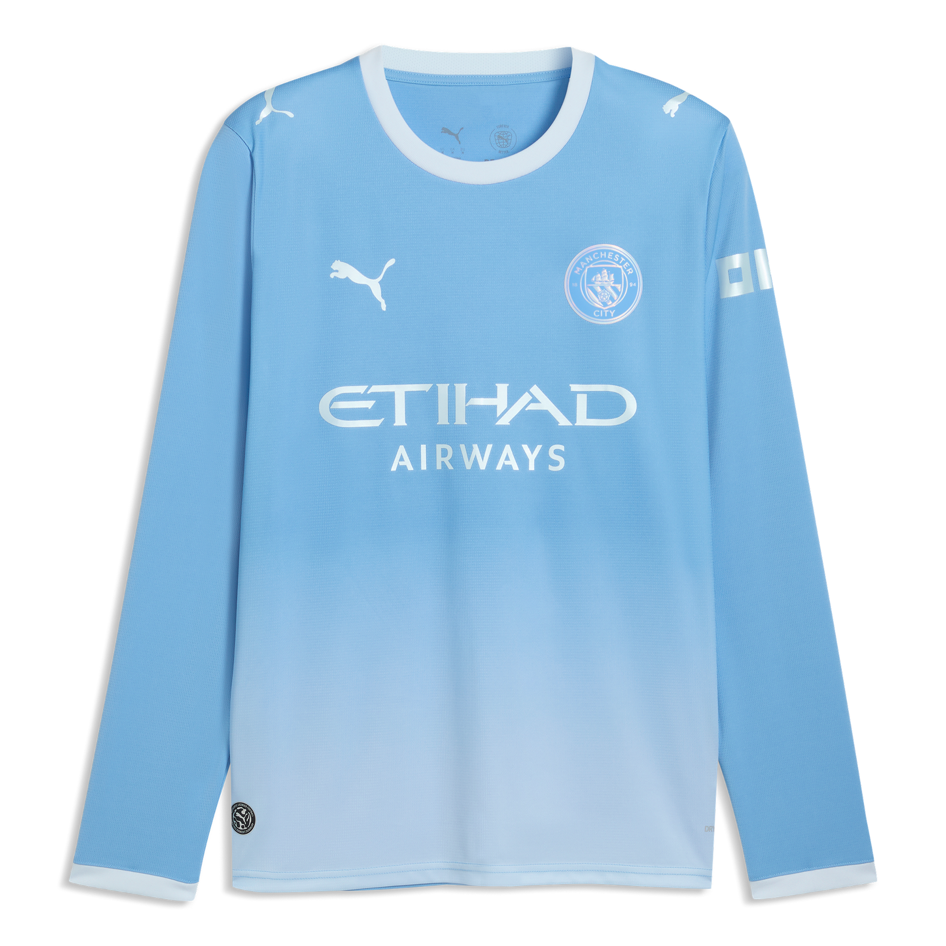 Manchester City Home Jersey 2026/27 Long Sleeve With CHARLES 21 Printing