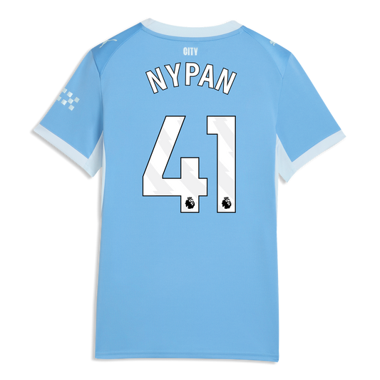Women's Manchester City Home Jersey 2026/27 With NYPAN 41 Printing - Team Light Blue-Icy Blue