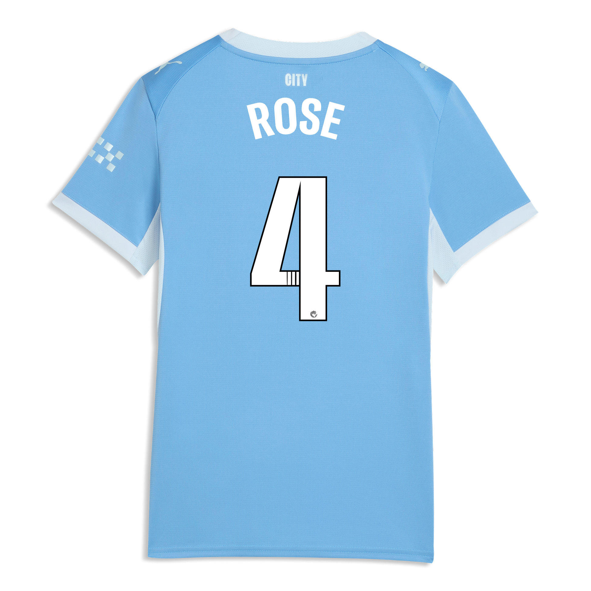Women's Manchester City Home Jersey 2026/27 With ROSE 4 Printing