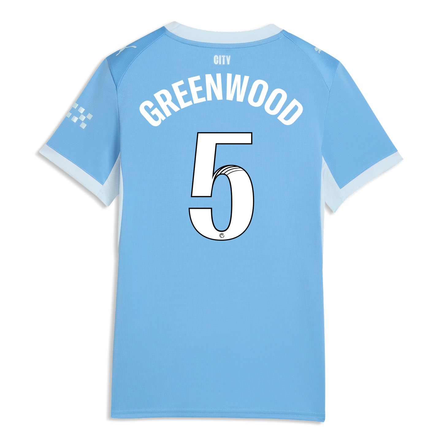 Women's Manchester City Home Jersey 2026/27 With GREENWOOD 5 Printing
