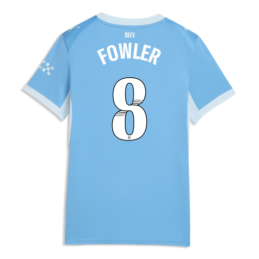 Women's Manchester City Home Jersey 2026/27 With FOWLER 8 Printing