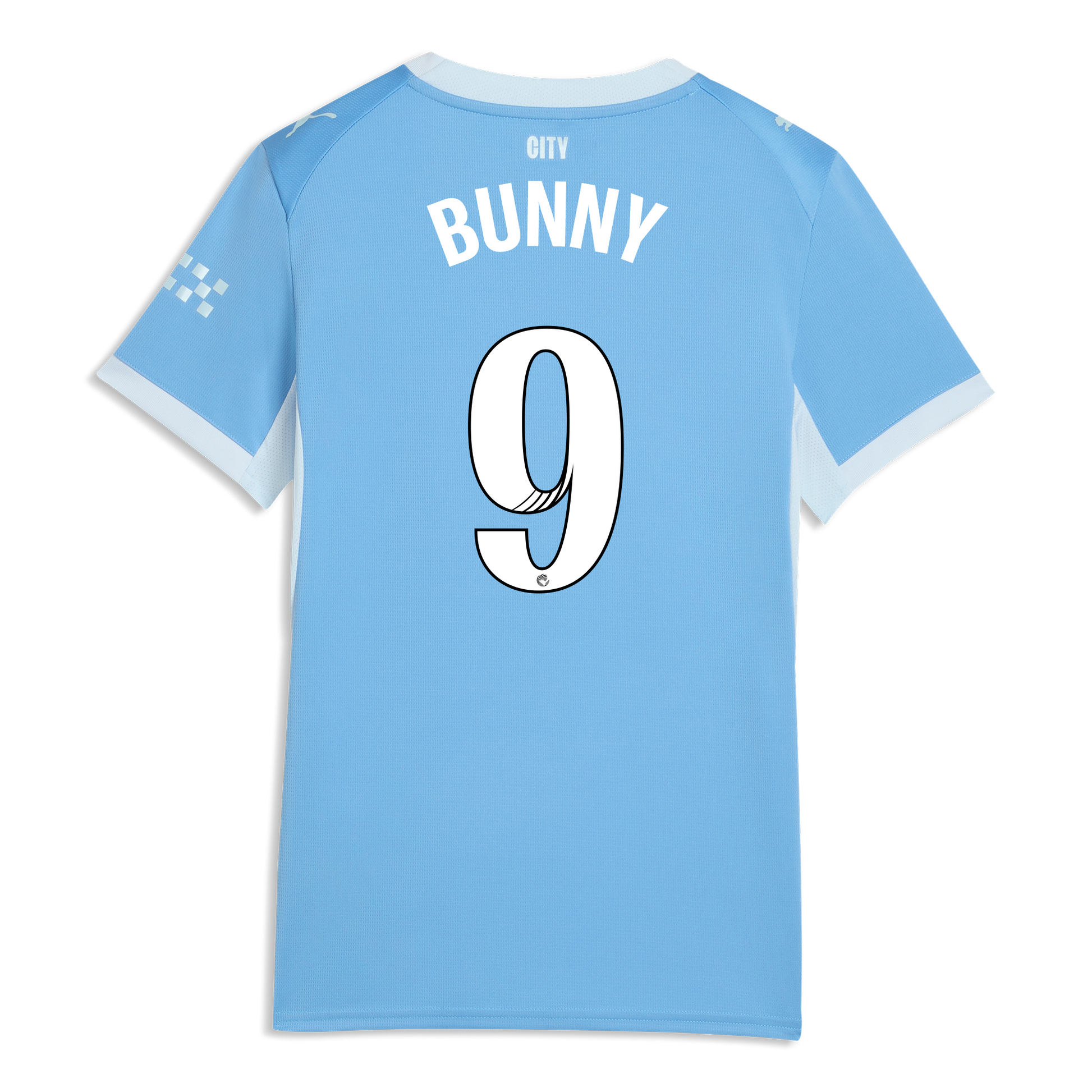 Women's Manchester City Home Jersey 2026/27 With BUNNY 9 Printing