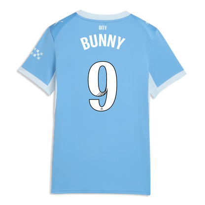 Women's Manchester City Home Jersey 2026/27 With BUNNY 9 Printing