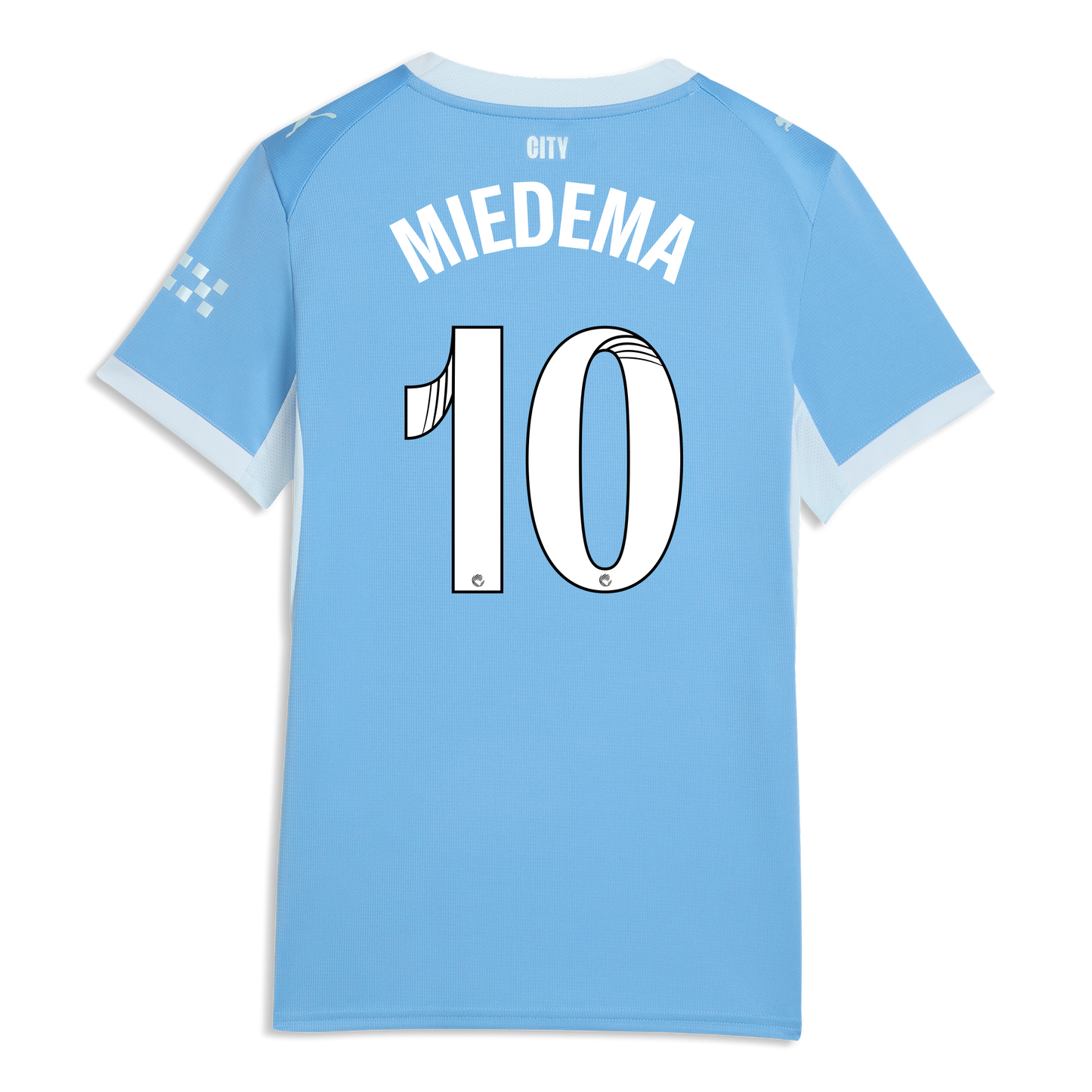Women's Manchester City Home Jersey 2026/27 With MIEDEMA 10 Printing