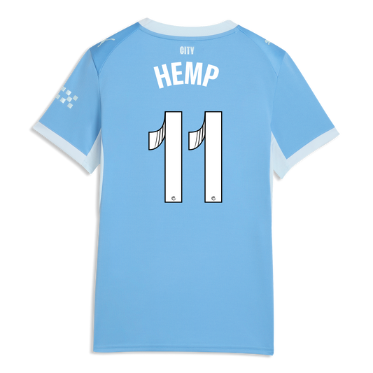 Women's Manchester City Home Jersey 2026/27 With HEMP 11 Printing