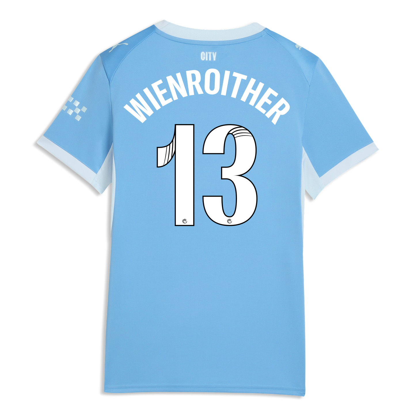 Women's Manchester City Home Jersey 2026/27 With WIENROITHER 13 Printing