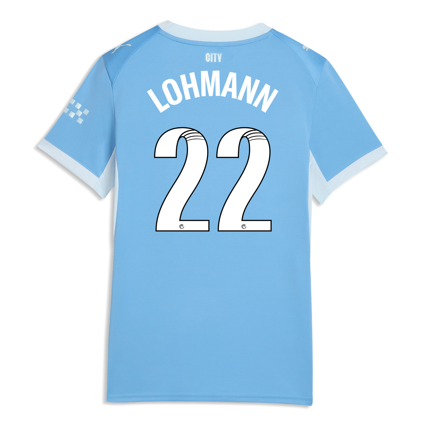 Women's Manchester City Home Jersey 2026/27 With LOHMANN 22 Printing