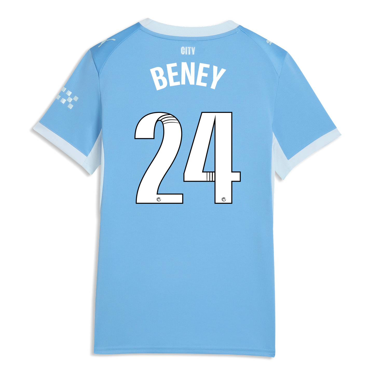 Women's Manchester City Home Jersey 2026/27 With BENEY 24 Printing