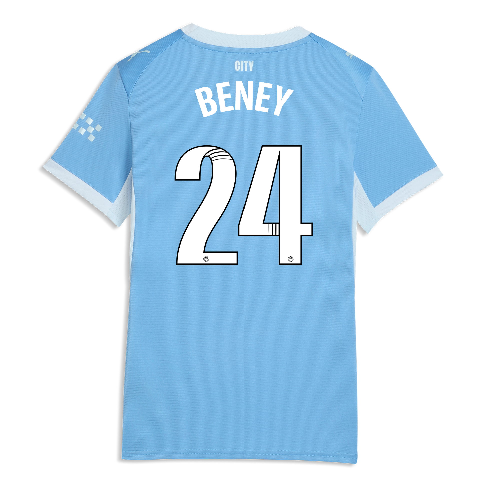 Women's Manchester City Home Jersey 2026/27 With BENEY 24 Printing