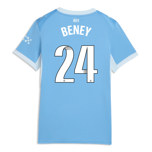 Women's Manchester City Home Jersey 2026/27 With BENEY 24 Printing
