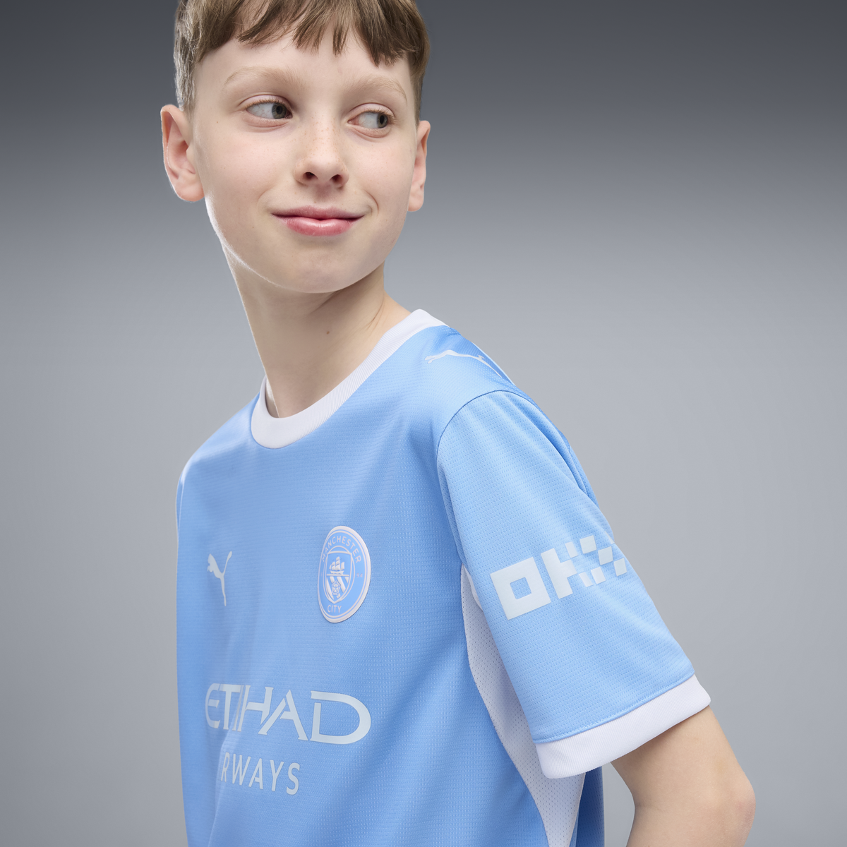 Kids' Manchester City Home Jersey 2026/27