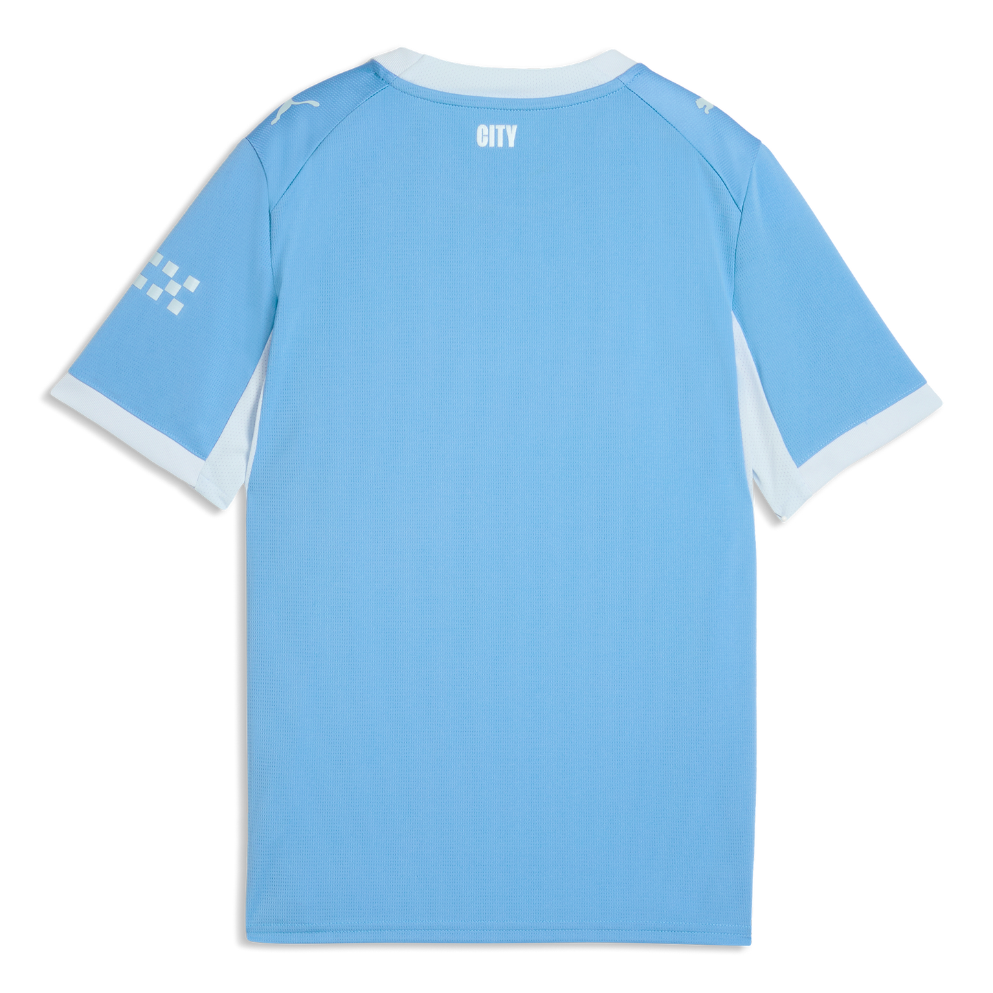 Kids' Manchester City Home Jersey 2026/27 With CLINTON 6 Printing