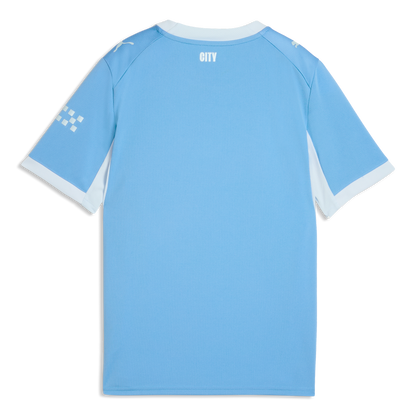 Kids' Manchester City Home Jersey 2026/27 With CLINTON 6 Printing