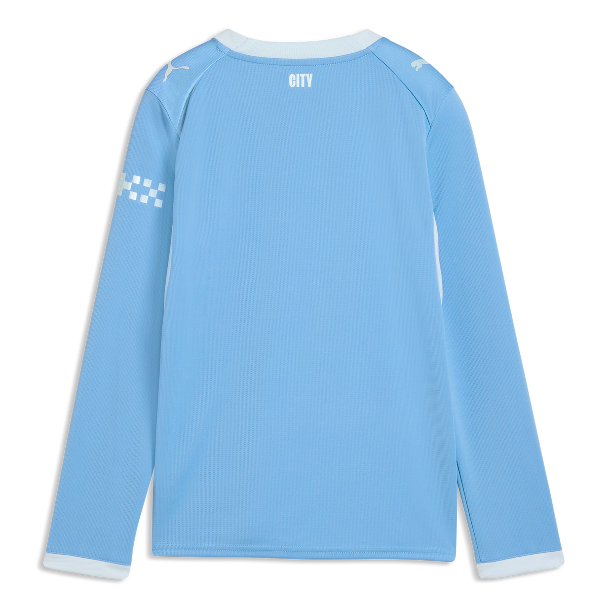 Kids' Manchester City Home Long Sleeve Jersey 2026/27