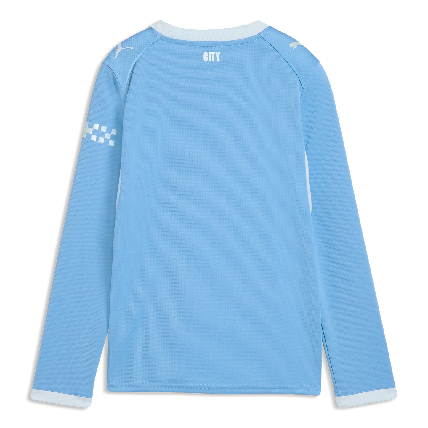 Kids' Manchester City Home Jersey 2026/27 Long Sleeve With CHARLES 21 Printing