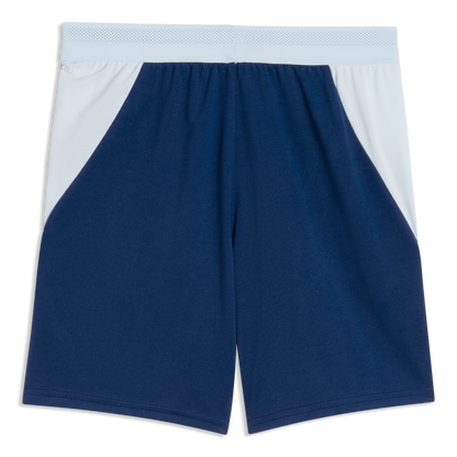 Kids' Manchester City Football Shorts 2026/27 - Blue Jewel-Icy Blue