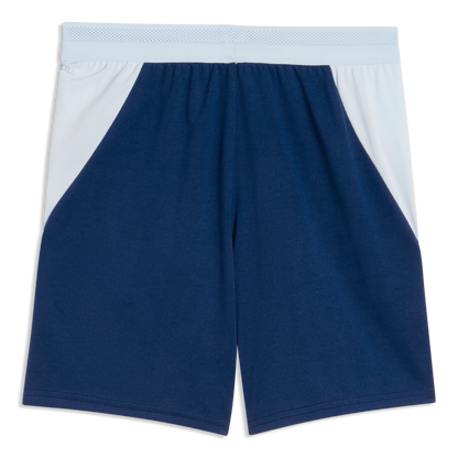 Kids' Manchester City Football Shorts 2026/27 With #47 - Icy Blue-Team Light Blue