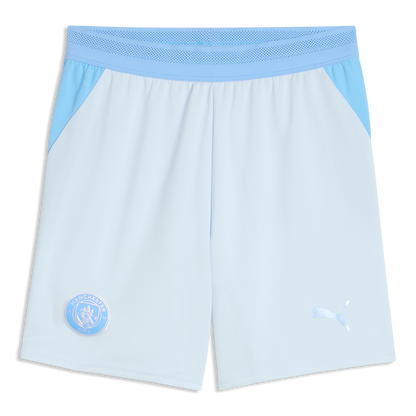 Kids' Manchester City Football Shorts 2026/27 - Icy Blue-Team Light Blue