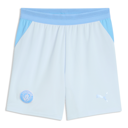 Kids' Manchester City Football Shorts 2026/27 - Icy Blue-Team Light Blue