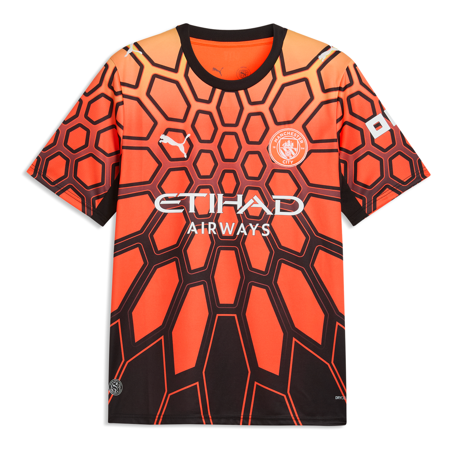 Manchester City Goalkeeper Jersey 2026/27 With CUMINGS 1 Printing - Hot Heat-PUMA Black