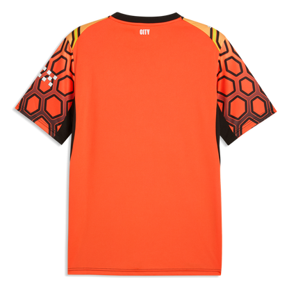 Manchester City Goalkeeper Jersey 2026/27 With CUMINGS 1 Printing - Vibrant Green-Varsity Green