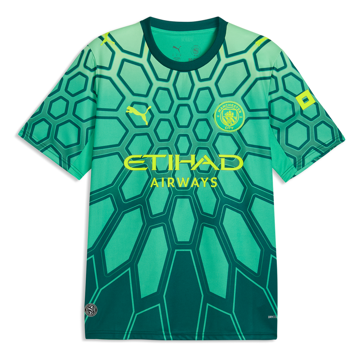 Manchester City Goalkeeper Jersey 2026/27 - Vibrant Green-Varsity Green
