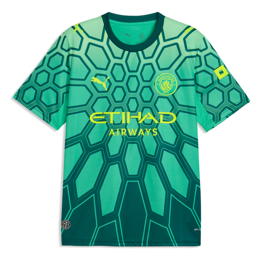 Manchester City Goalkeeper Jersey 2026/27 - Vibrant Green-Varsity Green