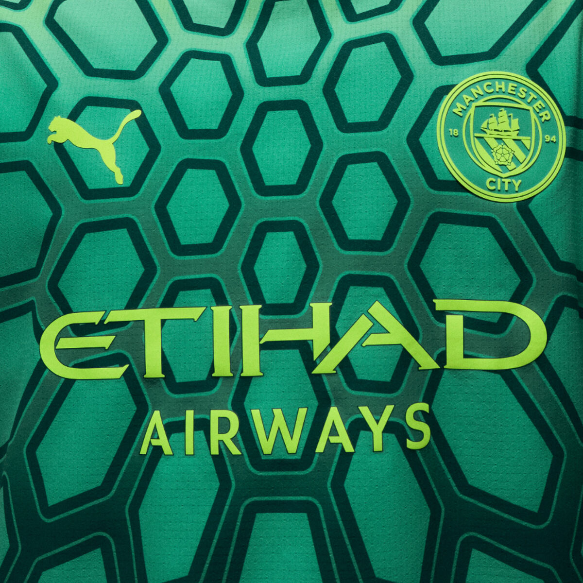 Manchester City Goalkeeper Jersey 2026/27 - Vibrant Green-Varsity Green