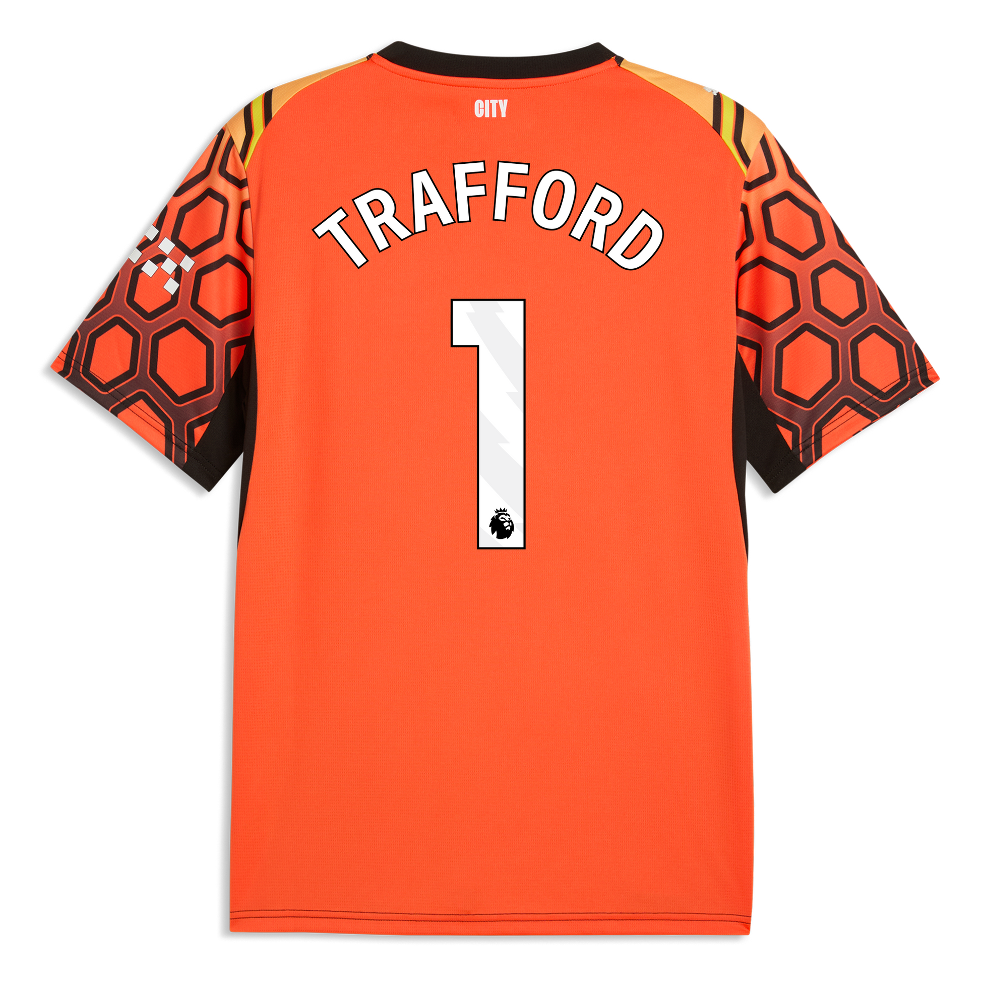 Manchester City Goalkeeper Jersey 2026/27 With TRAFFORD 1 Printing - Hot Heat-PUMA Black