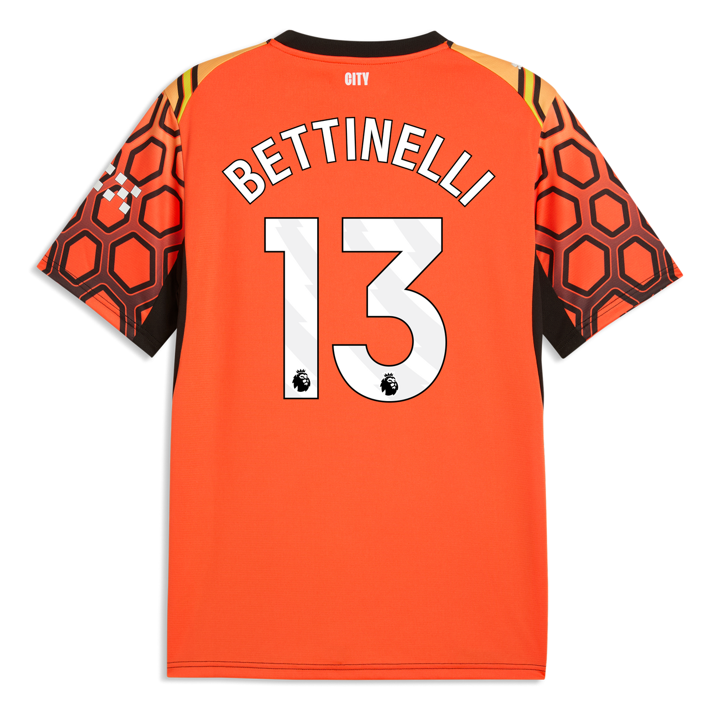 Manchester City Goalkeeper Jersey 2026/27 With BETTINELLI 13 Printing - Hot Heat-PUMA Black